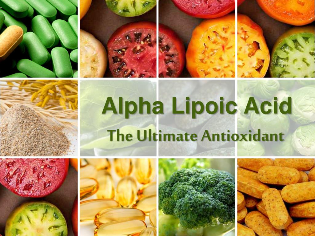 El poderoso antioxidante: ácido alfa lipoico