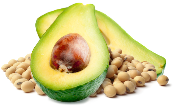 Insaponificables de aguacate y soja