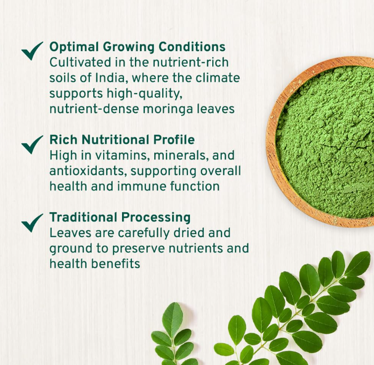 Extracto de Moringa/polvo de hoja de Moringa